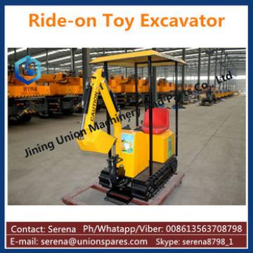 China supplier Ride-on Toy Excavator Electric wlking digger for kids small walking teaching excavation digger machine