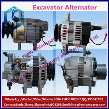 Factory price PC200-6 excavator alternator 24V 25A engine generator 600-821-6190 0-33000-6580
