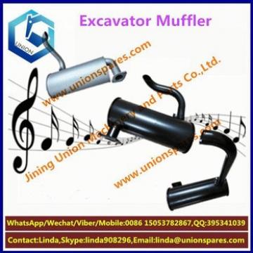 Factory price SK120-6 Exhaust muffler Excavator muffler Construction Machinery Parts Silencer