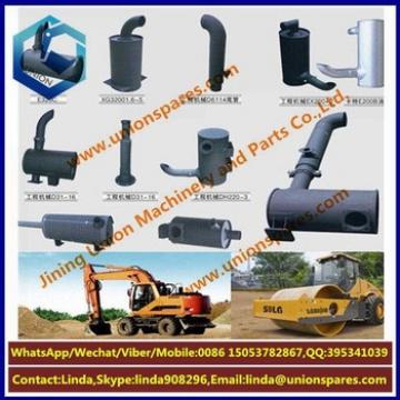 Factory price R290-5 Exhaust muffler Excavator muffler Construction Machinery Parts Silencer