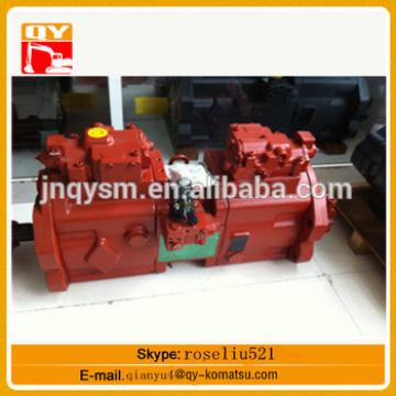 Kawasaki K3V63 hydraulic gear pump, mini hydraulic pump