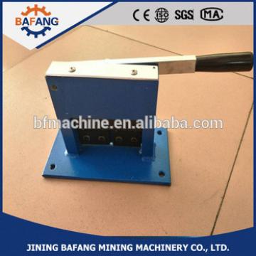 Metal tube hand press sealing machine