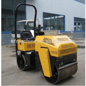 30% Gradeability mini double drums road roller compactor for sale