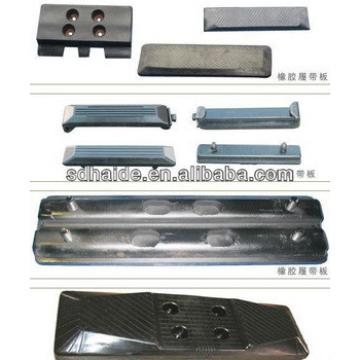 excavator rubber pad and rubber track system