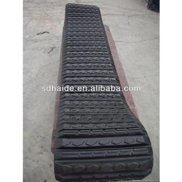 PC75UU rubber track,hitahci EX120-2 rubber track, rubber replacement track