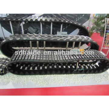 small robot track,rubber track for ,rubber link chains