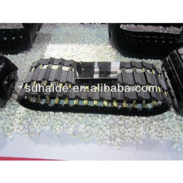 rubber track shoe assembly,excavator:PC300/PC60/PC55/PC50