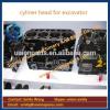 cylinder head for excavator S6D125 6151-11-1102 excavator engine cover #5 small image