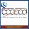 OEM excavator cylinder head gasket 6136-11-1813 of 6D105 for PC200-3 engine parts piston repair kit #5 small image