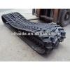 rubber track for excavator replacement, mini rubber track 150*72