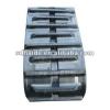 rice combine harvester rubber tracks, track excavator rubber track and rubber shoe block