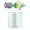 Uchida A10VD28 A10VD43 hydraulic pump parts CHINA supplier