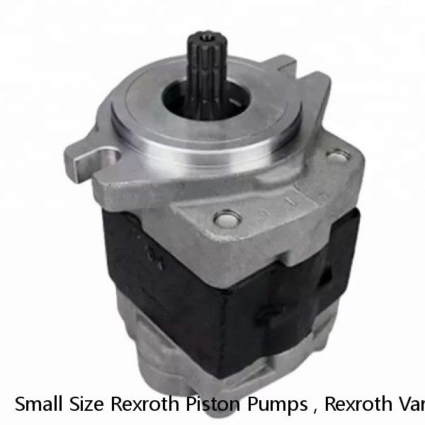 Small Size Rexroth Piston Pumps , Rexroth Variable Displacement Pump
