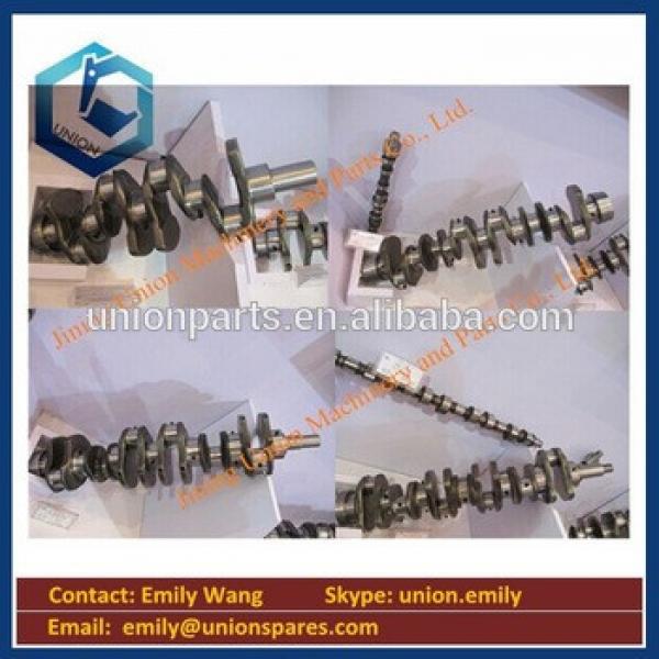 Forged steel Genuine Excavator parts engine parts 6D108 6222-31-1102 crankshaft made in China #5 image