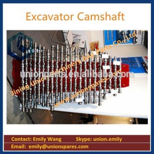 Genuine engine spare parts S6D155 Camshaft for excavator 6127-41-1103 #5 image