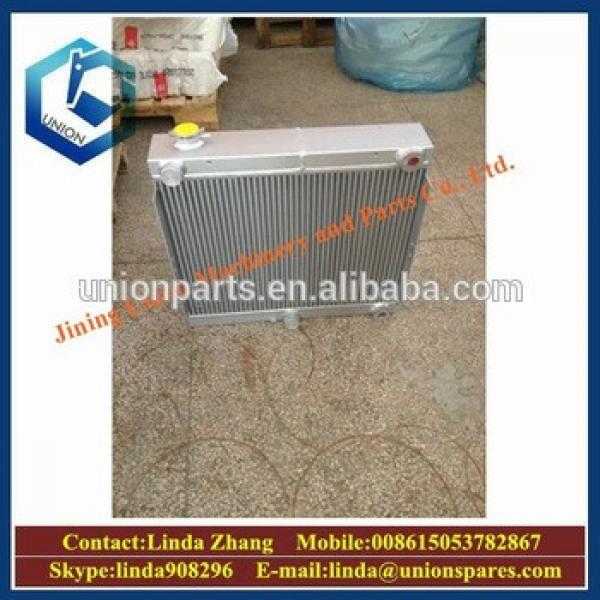 Competitive E320-1 E320C E320D excavator heat sink hydraulic aluminum oil cooler radiator in high working temprature #5 image