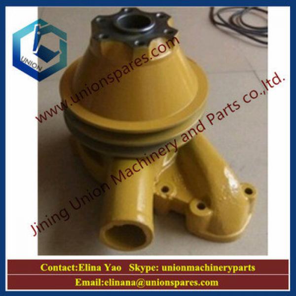Genuine PC300-3 water pump 6151-61-1121,S6D125 engine water pump #5 image