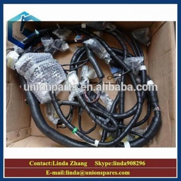 Genuine PC300LC PC300-6 external wiring harness excavator cabin main electric cable wire harness assy 207-06-61241 207-06-61151 #5 image