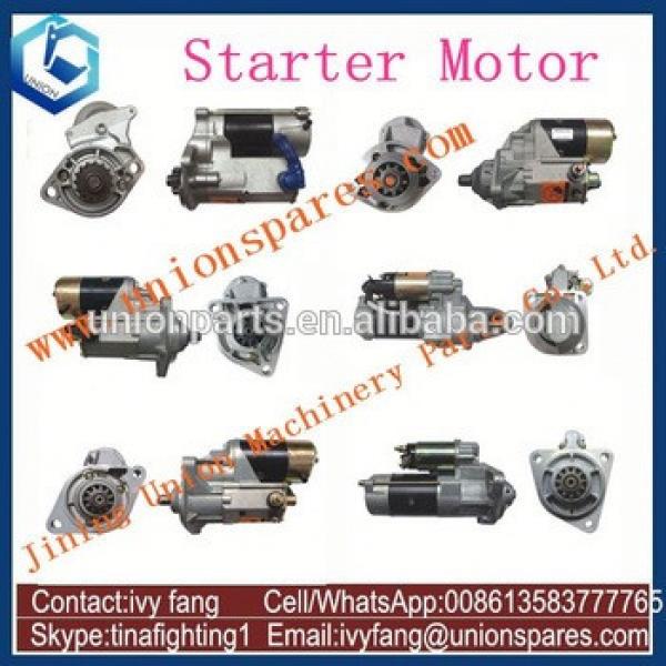 S6D102 Starter Motor Starting Motor 600-863-5110 for Komatsu Excavator PC200-7/8 PC220-7 #5 image