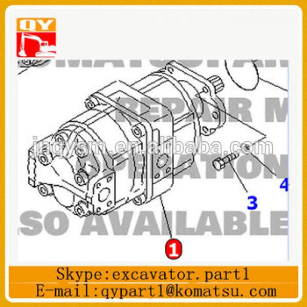 loader WA600-3 hydraulic gear pump 705-53-42000 705-53-42010 for sale #1 image