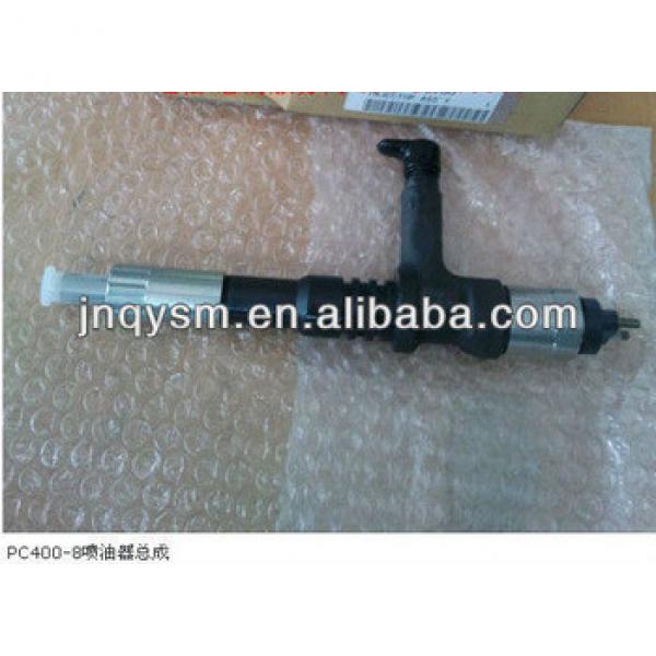 fuel oil injector for excavator PC400-8 excavator spare part #1 image