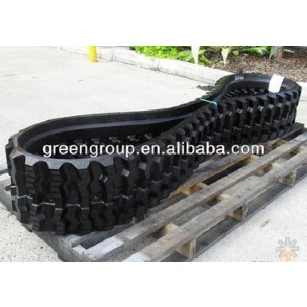 rubber track,excavator rubber track,construction machines rubber track,engineering rubber track #1 image