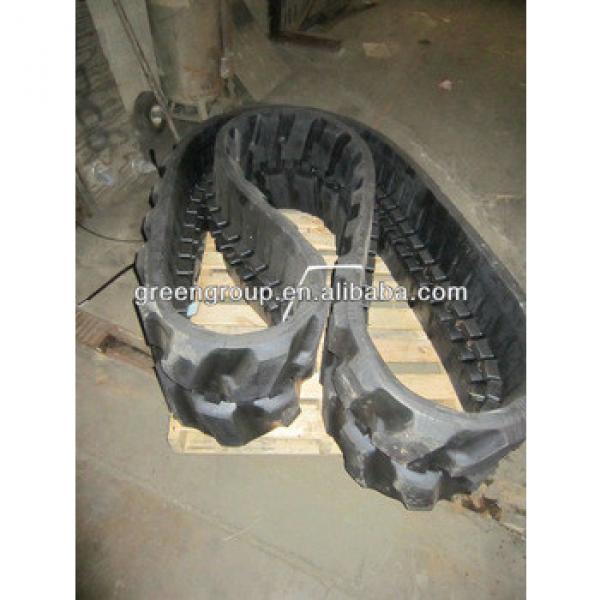 Kobelco sk50 rubber track,rubber belt, rubber pad, #1 image