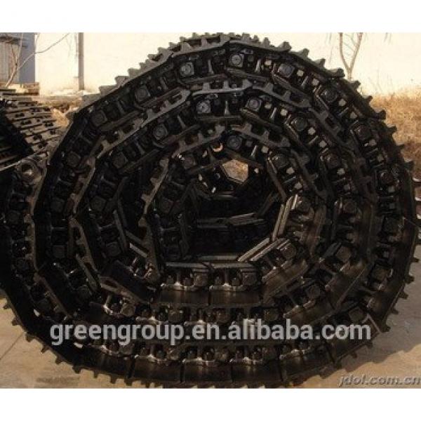 Hot sales ZX50 track link assembly with 450mm wide and 400mm wide, ZX50 track shoe assy EX55 ZX55 sprocket,track roller #1 image