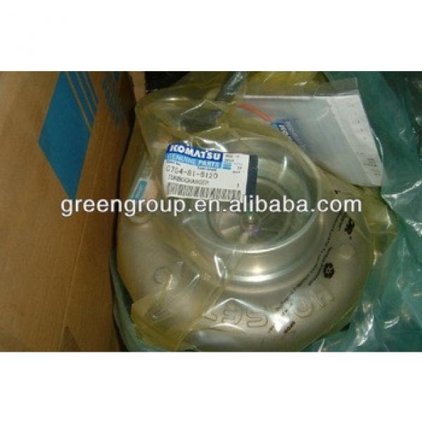 PC200-8 EXCAVATOR TURBOCHAGER,6754-81-8120 ,AND DNESO MOTOR,FOR PC200-6,PC200-7,PC220-7,PC230,PC240,PC300-6,PC300-7 #1 image