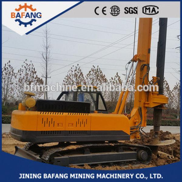 Hot sales for Crawler Type Rotary Pile Driver/Spiral Piling Machine manufactured in China #1 image