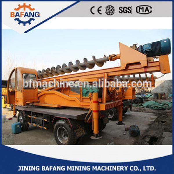 Best quality and efficient four wheel high efficiency pile driver #1 image