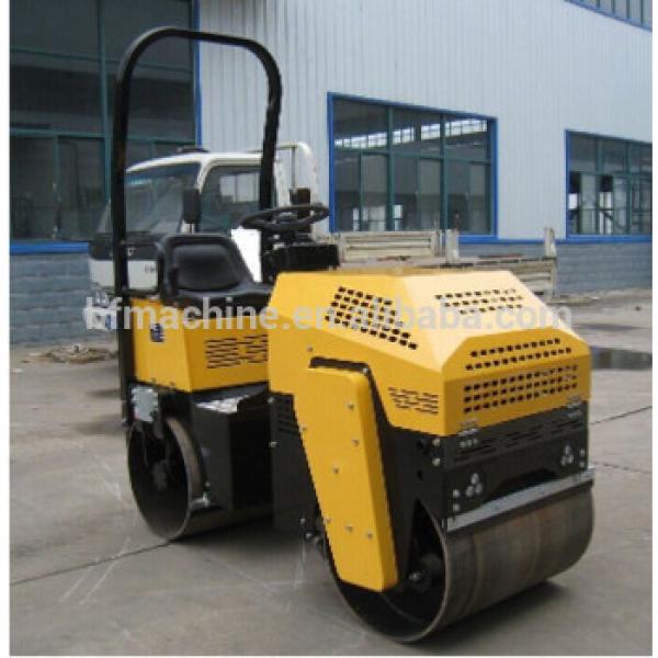 construction use two-way walkingstyle diesel and gasoline road roller #1 image