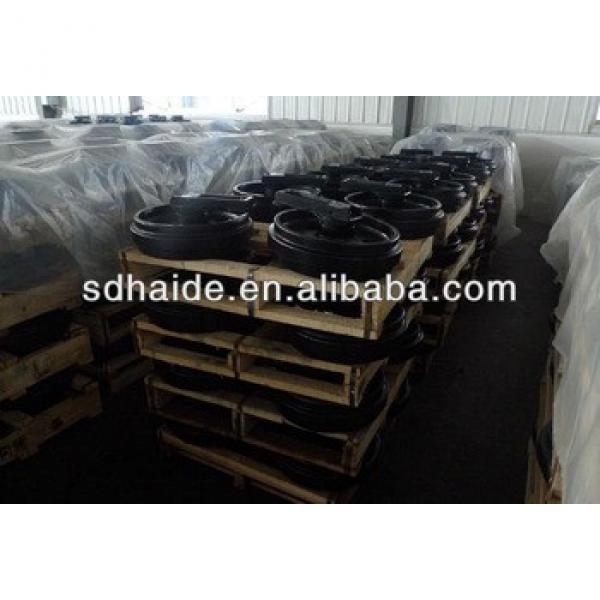 PC excavator front idlers, track rollers and sprocket for excavator pc200 pc200-8 pc220-6 pc200-6 pc40-5 pc75uu-2 210 pc20 #1 image
