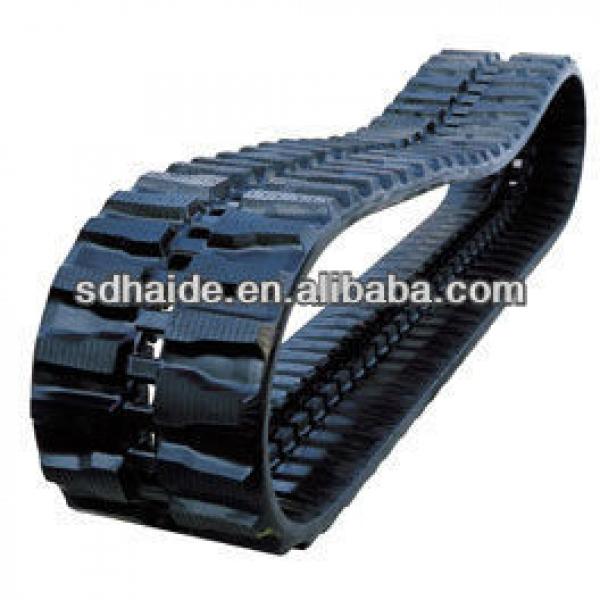 min rubber track for min excavator of EX35,EX55,EX60,SK35,SK50,SK60 #1 image