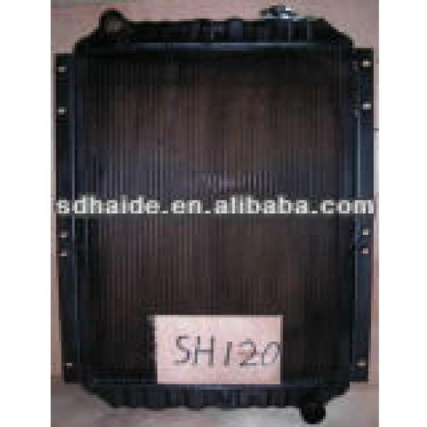 Sumitomo SH120 radiator, 6bt oil cooler core 3957544, hydraulic oil cooler radiators #1 image