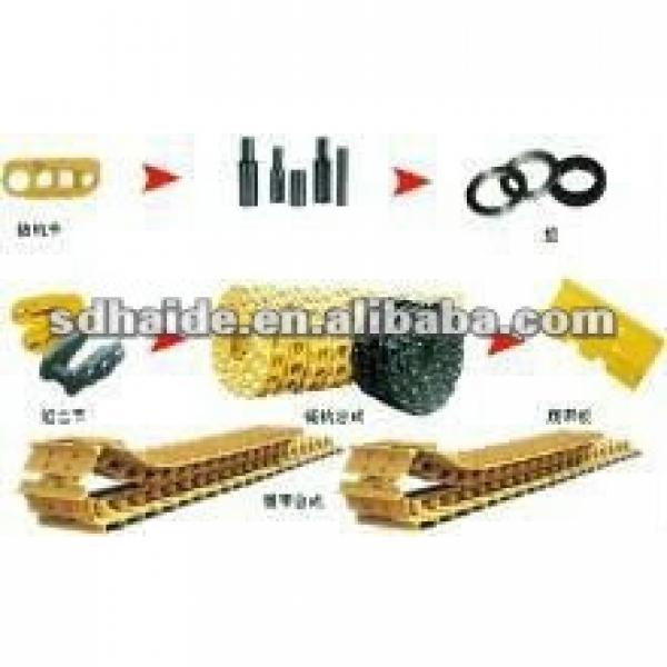 R130-3 track link assy,track chain for R130-3,R130-3 track shoe #1 image