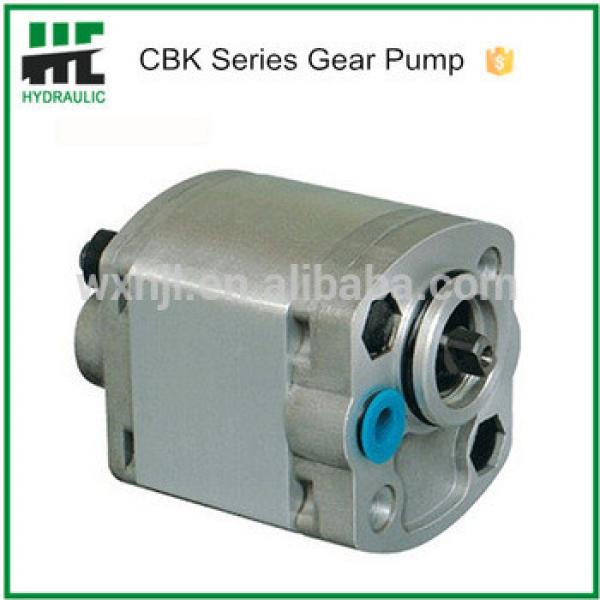 Hot Sale High Quality CBK-F200 aluminium hydraulic gear pump body #1 image