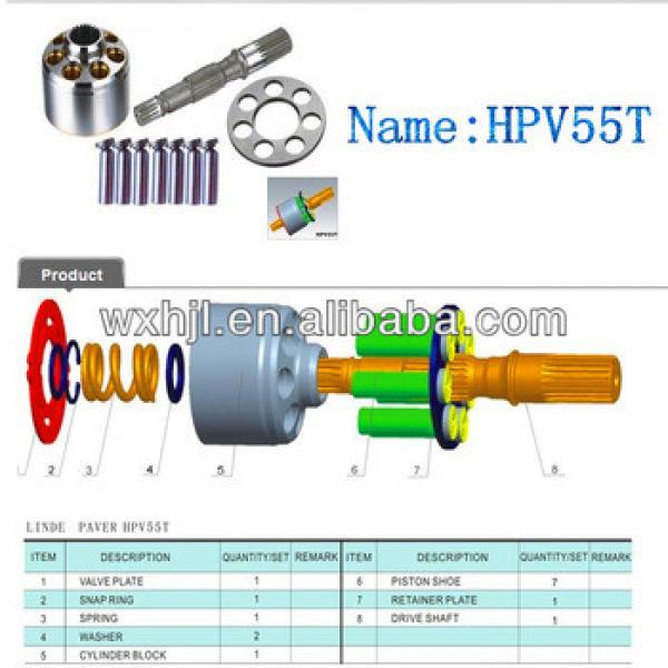 LINDE HPV55T hydraulic piston pump parts #1 image