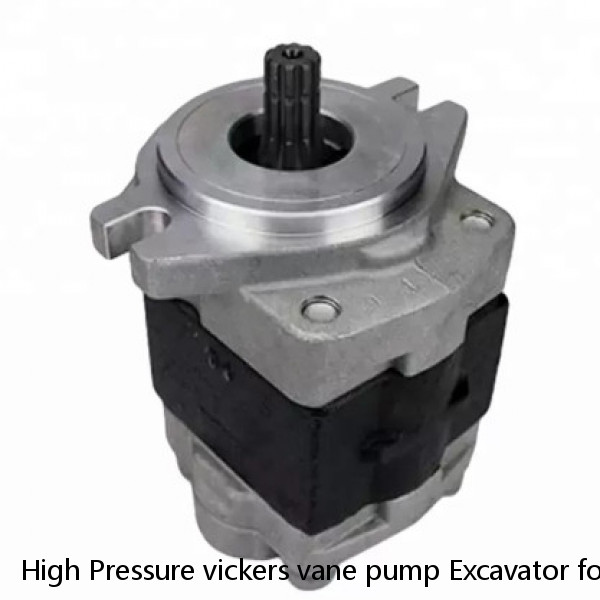 High Pressure vickers vane pump Excavator for factory use #1 image